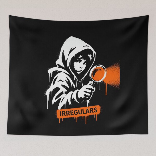 Item preview, Sherlock Holmes Baker Street Irregulars Stencil designed and sold by Fenay Designs.