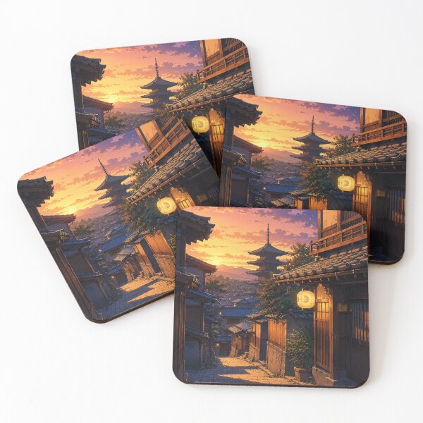 Item preview, Japan Aesthetic Sunset Street designed and sold by bapupa.