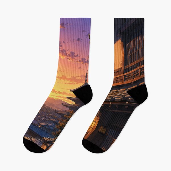 Item preview, Japan Aesthetic Sunset Street designed and sold by bapupa.