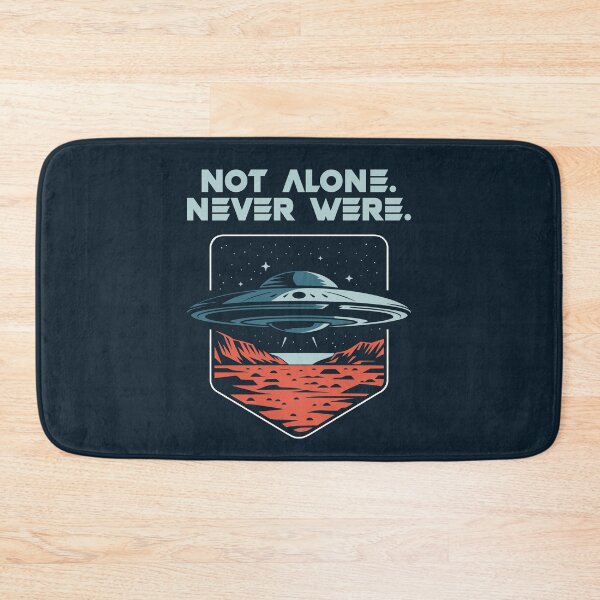 Item preview, Not Alone Never Were UFO Alien Encounter designed and sold by Infinitee8hirts.