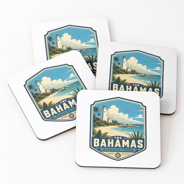 Item preview, The Bahamas Paradise Found Islands Of Bliss Tropical Beach Vacationer designed and sold by Star3NowForMe.