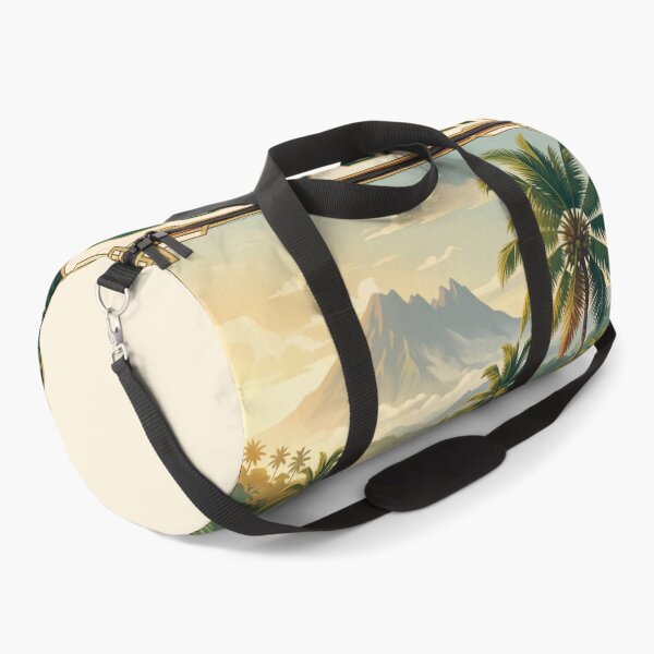 Item preview, Ubud Bali Vintage Tropical Travel Illustration designed and sold by Bomax121.