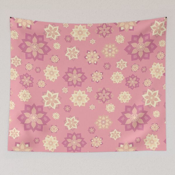 Item preview, Pink Floral Seamless Pattern designed and sold by prapapon.