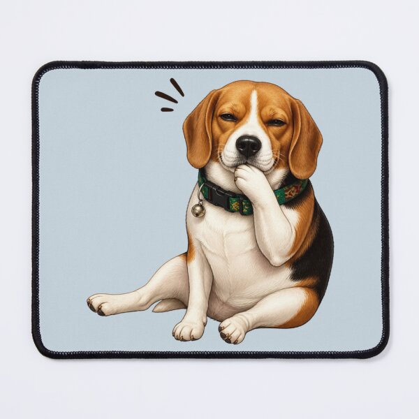 Item preview, Whatever Mood | Funny Deadpan Beagle Character designed and sold by CosmicQuietStudio.