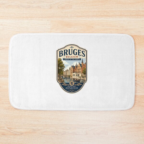Item preview, Bruges Belgium Venice Of The North Historic Travel Destination designed and sold by Star3NowForMe.