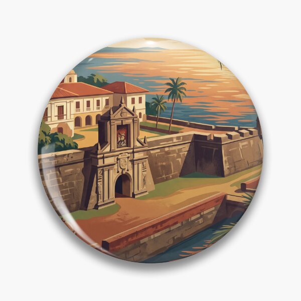 Item preview, Manila Philippines Vintage Travel Illustration designed and sold by Bomax121.