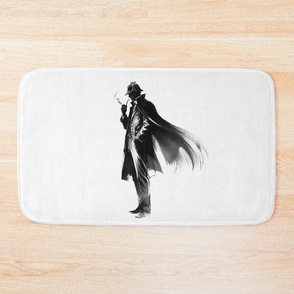 Item preview, Sherlock Holmes Noir Detective in a Tattered Cape designed and sold by Fenay Designs.