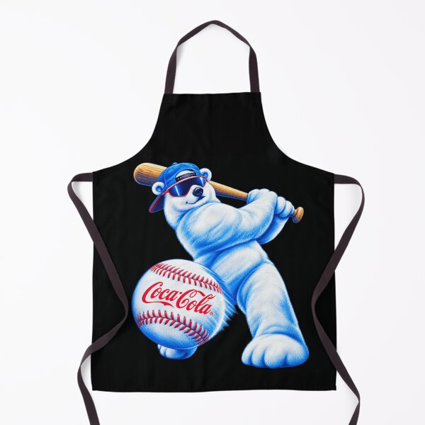 Item preview, Vintage Coca-Cola Baseball Polar Bear Fans designed and sold by POD DYNASTY | Original Print On Demand T-Shirt Graphics.