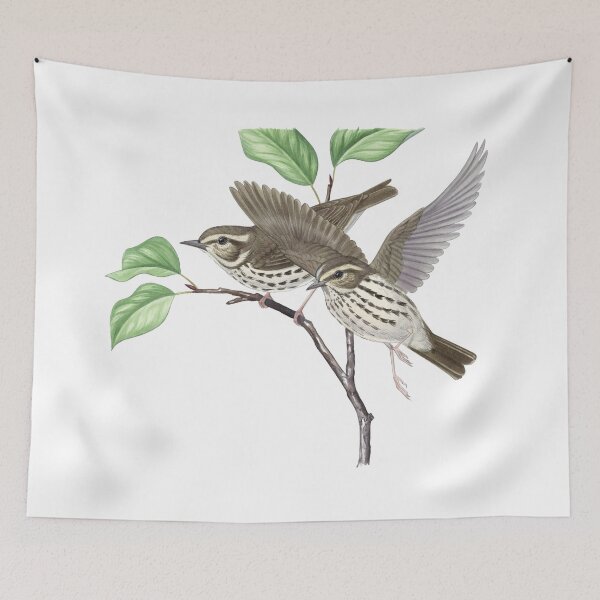 Item preview, Northern Waterthrush (Parkesia noveboracensis) designed and sold by JadaFitch.