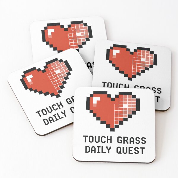 Item preview, Touch Grass - Daily Quest | Funny RPG Gamer Tee | Fantasy Gaming T-Shirt | Gift for Gamer designed and sold by RLan.