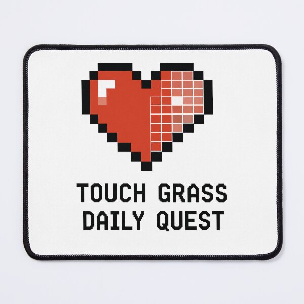 Artikelvorschau, Berühre das Gras – Tägliche Quest | Lustiges RPG-Gamer-T-Shirt | Fantasy-Gaming-T-Shirt | Geschenk für Gamer entworfen und verkauft von RLan.