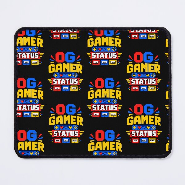 Item preview, OG Gamer Status Retro Gaming Nostalgia Design designed and sold by TeeTimeTreasure.