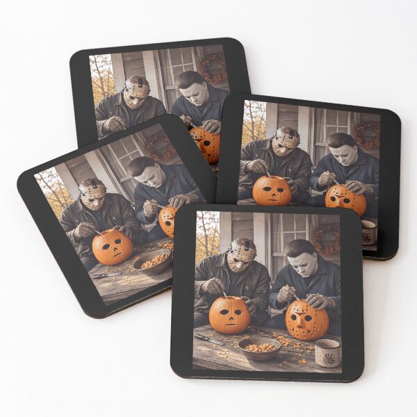 Item preview, Halloween Horror Pumpkin Carving Friends designed and sold by JasonRoge96759.