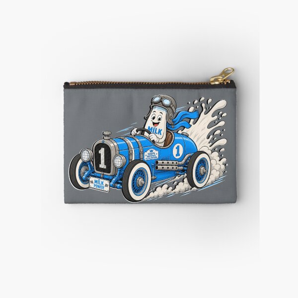 Item preview, Milk Power – Vintage Racing Cartoon designed and sold by Aimetoi.