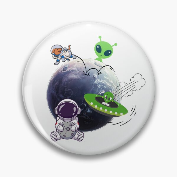 Item preview, alien landing designed and sold by ErbilK.