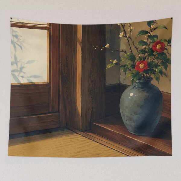 Item preview, Japanese Aesthetic Ikebana Corner designed and sold by bapupa.