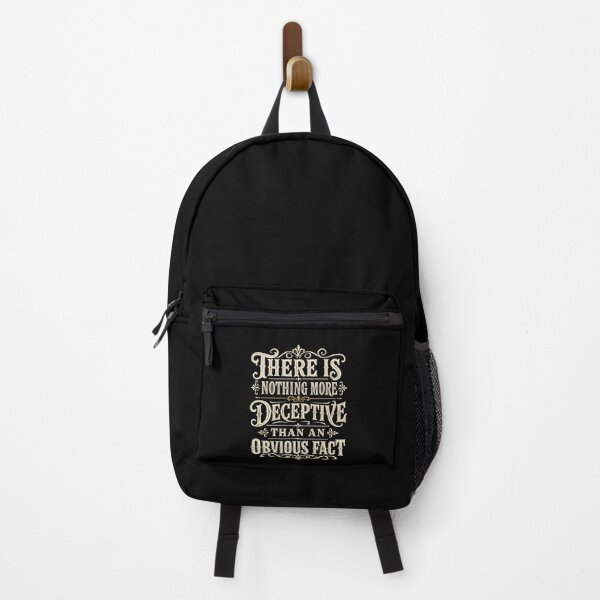 Item preview, Sherlock Holmes Nothing More Deceptive Quote designed and sold by Fenay Designs.
