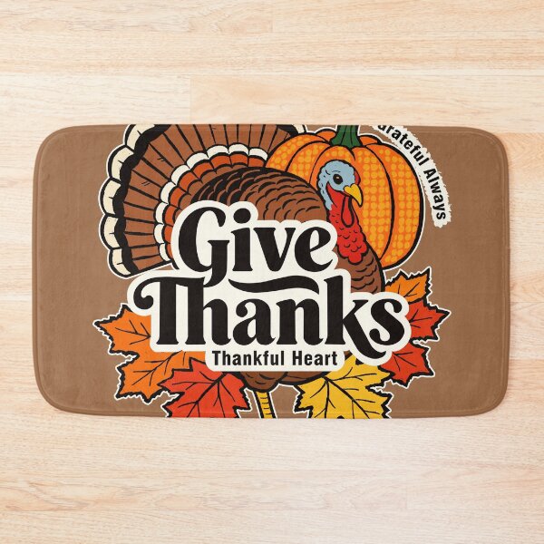 Item preview, Give Thanks Autumn Trio — Bold Line Turkey, Pumpkin & Maple designed and sold by SugarCore.