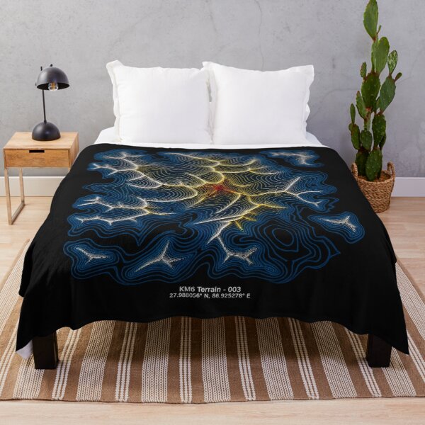Item preview, KM6 Terrain 003 – Mystery Contour Map Art designed and sold by KissMy6 Industries.