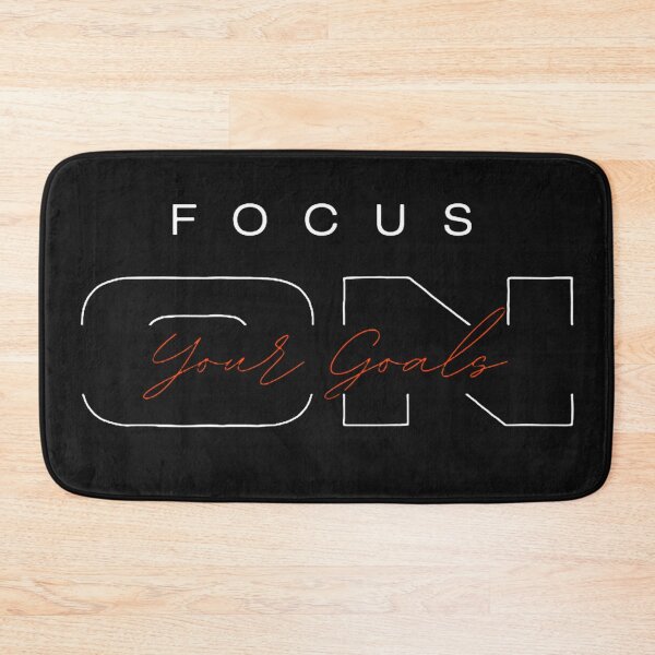 Item preview, FOCUS ON YOUR GOALS designed and sold by TypeMuse.