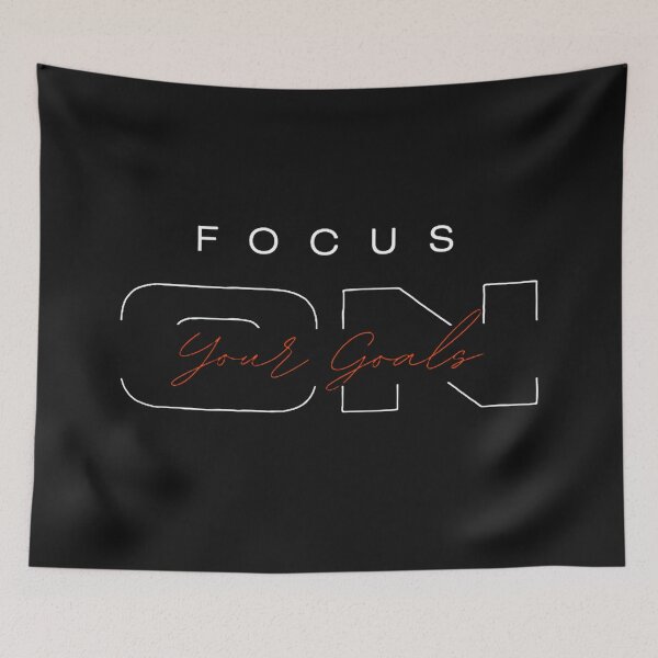 Item preview, FOCUS ON YOUR GOALS designed and sold by TypeMuse.