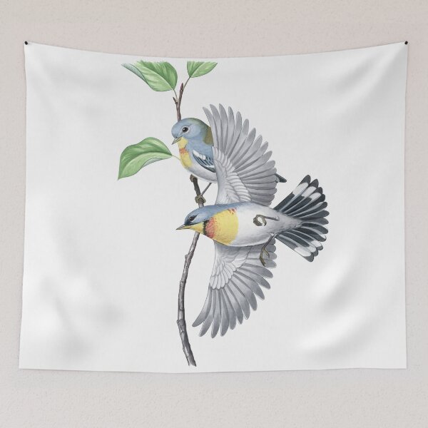 Item preview, Northern Parula (Setophaga americana) designed and sold by JadaFitch.