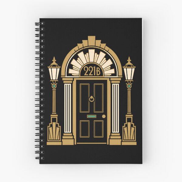 Item preview, Sherlock Holmes 221B Art Deco Doorway designed and sold by Fenay Designs.