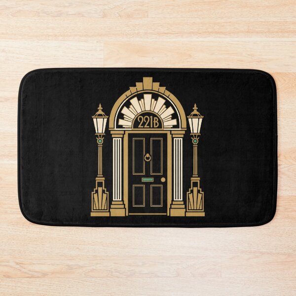 Item preview, Sherlock Holmes 221B Art Deco Doorway designed and sold by Fenay Designs.
