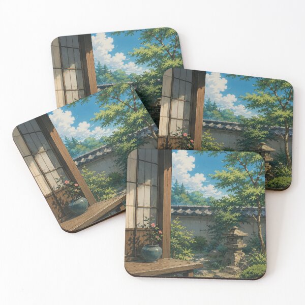Item preview, Japanese Aesthetic Garden Veranda designed and sold by bapupa.