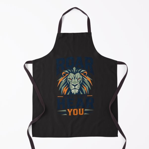 Item preview, Roar Until They Hear You – Geometric Lion Motivational Quote designed and sold by Bennie Singh.