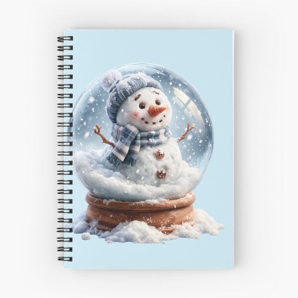 Item preview, Cute Winter Snowman in a Snow Globe designed and sold by colorful-white.