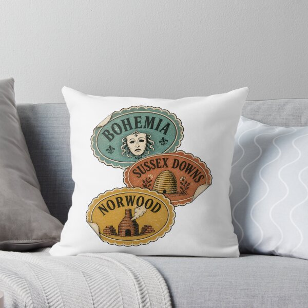 Item preview, Sherlock Holmes Case-File Travel Labels designed and sold by Fenay Designs.