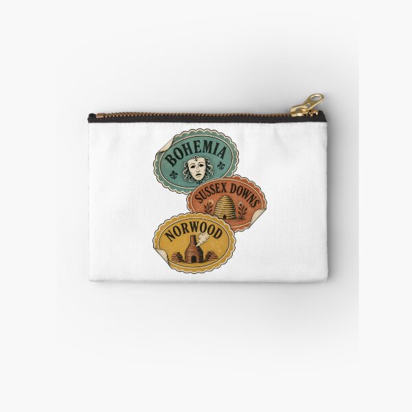 Item preview, Sherlock Holmes Case-File Travel Labels designed and sold by Fenay Designs.