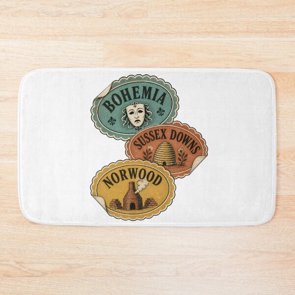 Item preview, Sherlock Holmes Case-File Travel Labels designed and sold by Fenay Designs.