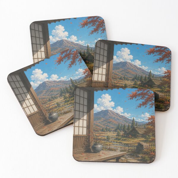 Item preview, Japanese Aesthetic Autumn Countryside designed and sold by bapupa.