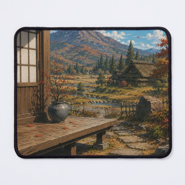 Item preview, Japanese Aesthetic Autumn Countryside designed and sold by bapupa.