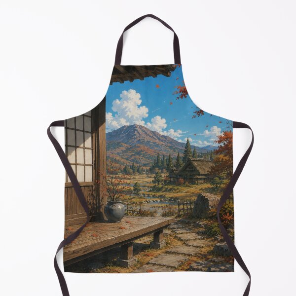 Item preview, Japanese Aesthetic Autumn Countryside designed and sold by bapupa.