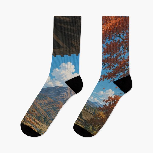 Item preview, Japanese Aesthetic Autumn Countryside designed and sold by bapupa.