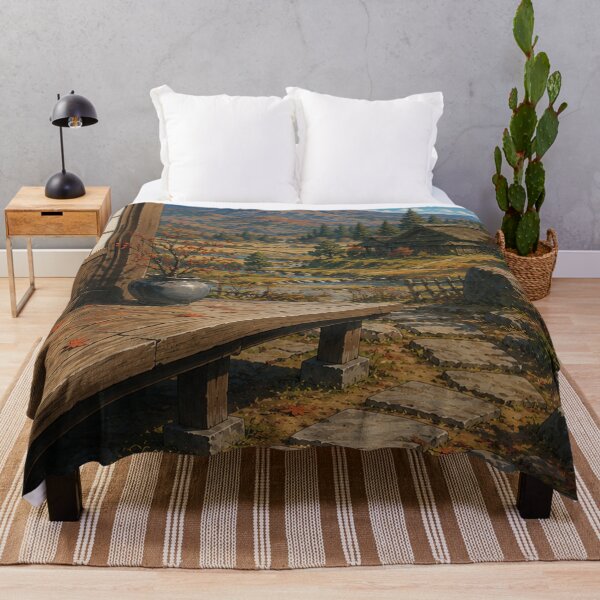 Item preview, Japanese Aesthetic Autumn Countryside designed and sold by bapupa.