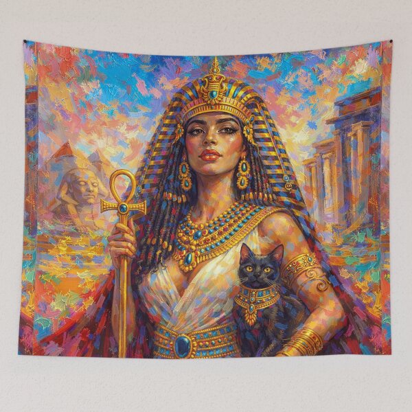 Item preview, Cleopatra – Ancient Egyptian Beauty Painting designed and sold by GalleryKauffeld.
