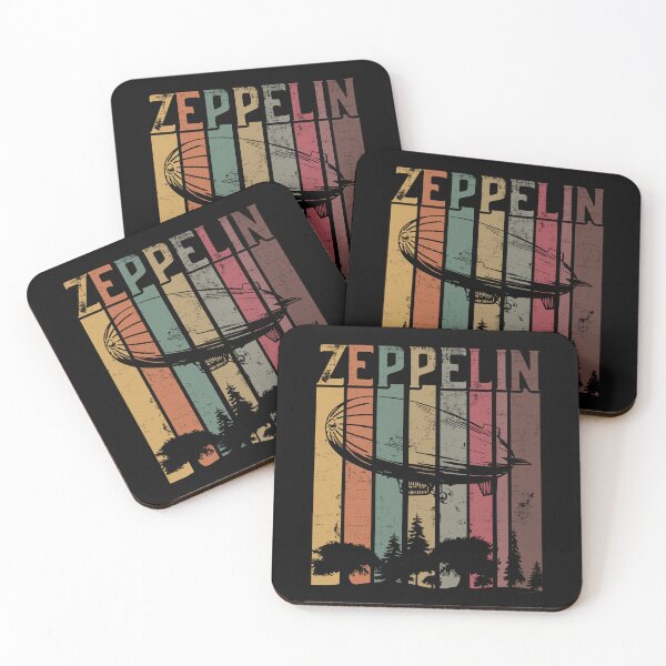 Artikelvorschau, Vintage Retro Zeppelin Luftschiff im Used-Look entworfen und verkauft von PandaGiftsGB.