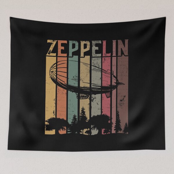 Item preview, Vintage Retro Zeppelin Dirigible Airship Distressed designed and sold by PandaGiftsGB.