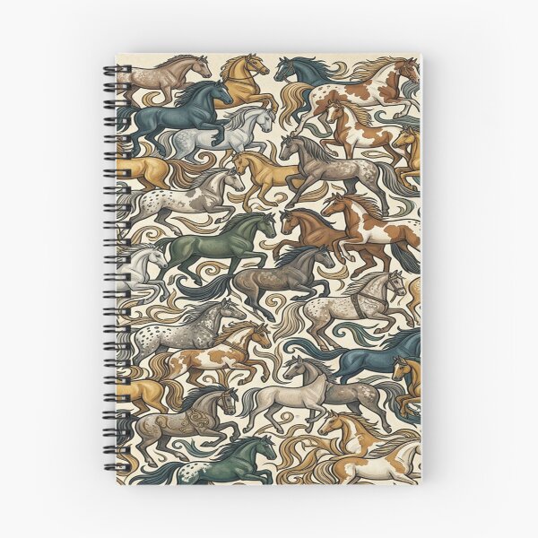 Item preview, Intricate Vintage Horse Tessellation Pattern designed and sold by Solomon-Ent-144.