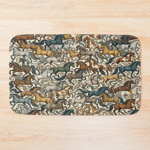 Item preview, Intricate Vintage Horse Tessellation Pattern designed and sold by Solomon-Ent-144.