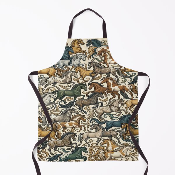 Item preview, Intricate Vintage Horse Tessellation Pattern designed and sold by Solomon-Ent-144.