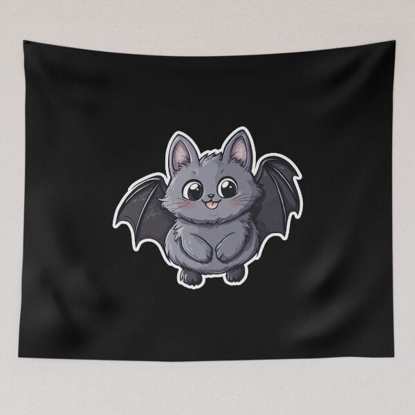 Item preview, Halloween Cat With Bat Wings Costume designed and sold by titanosdesign.
