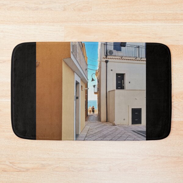 Item preview, Charming Italian Seaside Village Alley with Sea View - Termoli, Molise designed and sold by EpicVistas.