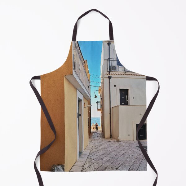 Item preview, Charming Italian Seaside Village Alley with Sea View - Termoli, Molise designed and sold by EpicVistas.