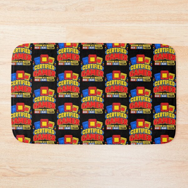 Item preview, Certified Gamer If It's Red Blue or Yellow Retro Gaming designed and sold by TeeTimeTreasure.
