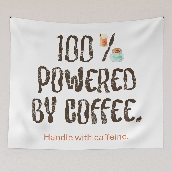 Artikelvorschau, 100 % MIT KAFFEE BETRIEBEN entworfen und verkauft von Sshara.